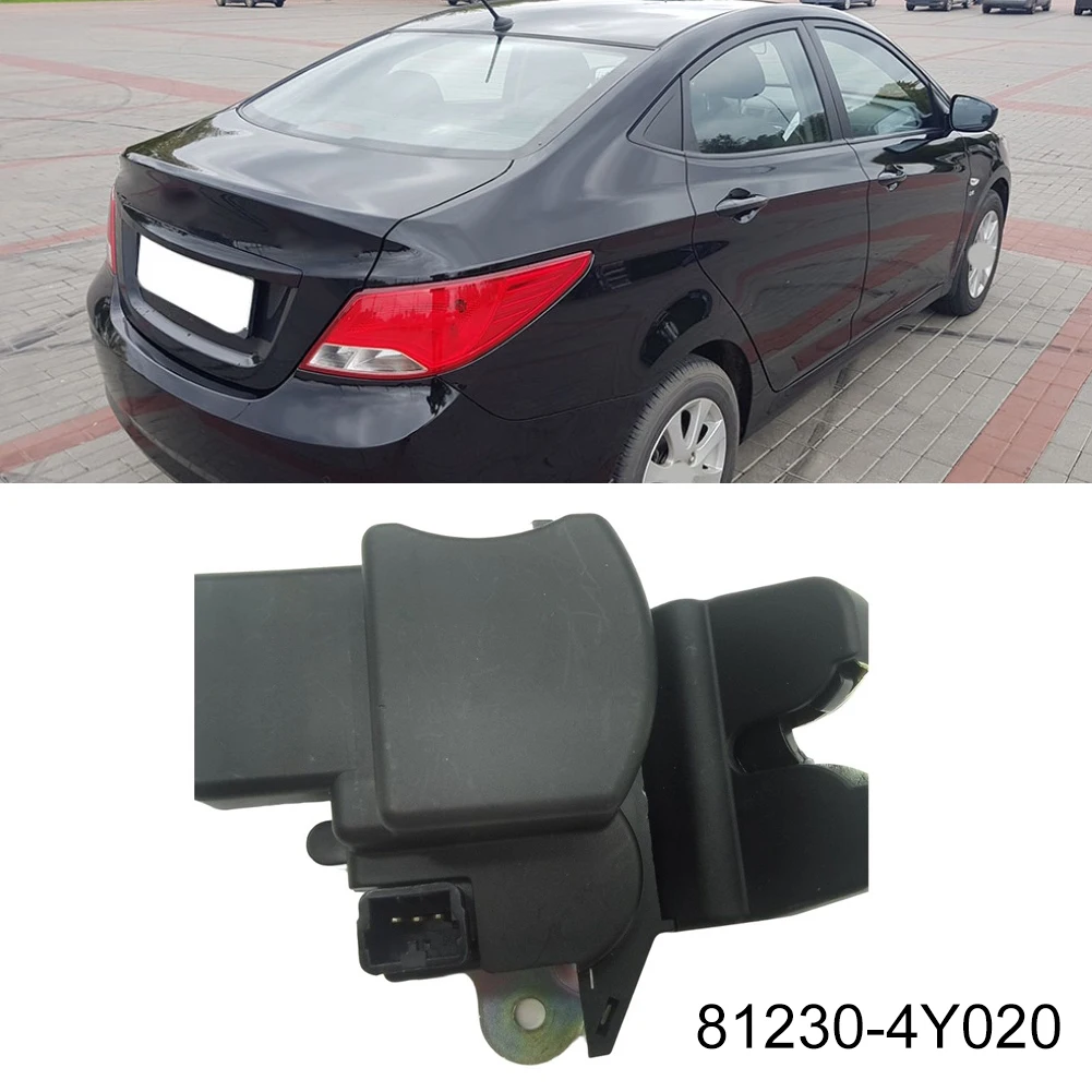For Hyundai Solaris 2011-2016 For Kia Rio 2011-2017 Car Tailgate Lock Block OEM Number: 81230-4Y020 Material: ABS + Metal
