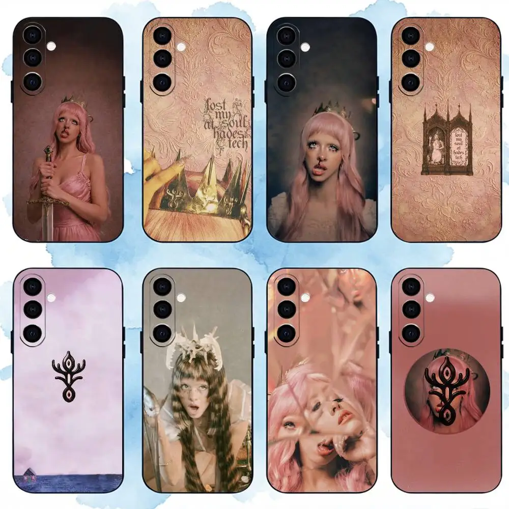 M-Melanie Martinez HADES Phone Case For Samsung Galaxy A73,A72,A71,A70,A53,A52,A51,Others Soft Black Cover