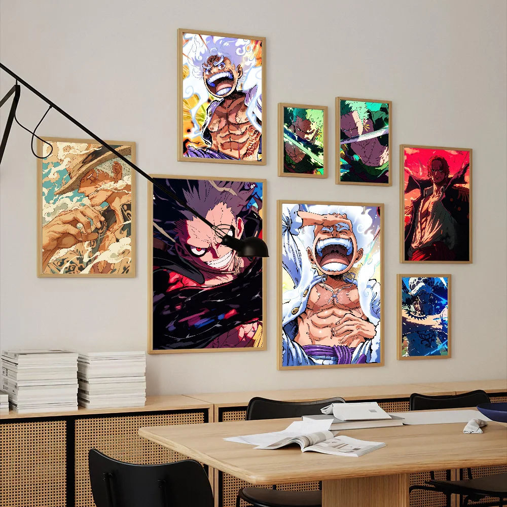 BiliBili ONE PIECES Poster Prints Wall Pictures Living Room Home Decoration