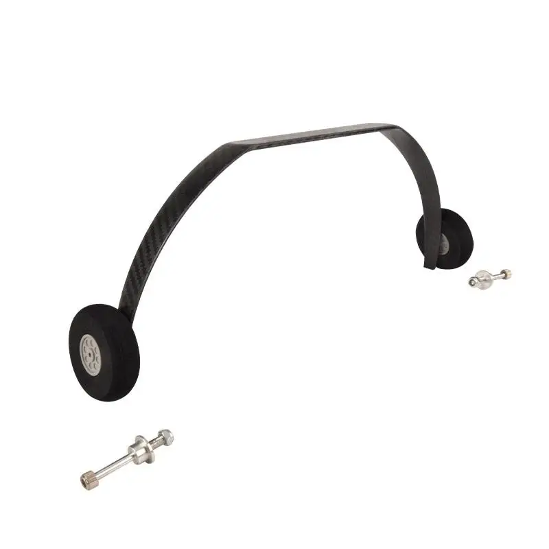 1 jeu de fibres de carbone 300 #   Kit de roues de train d'atterrissage 20E 80E 70E 75E 30E, pièces de bricolage pour avion RC