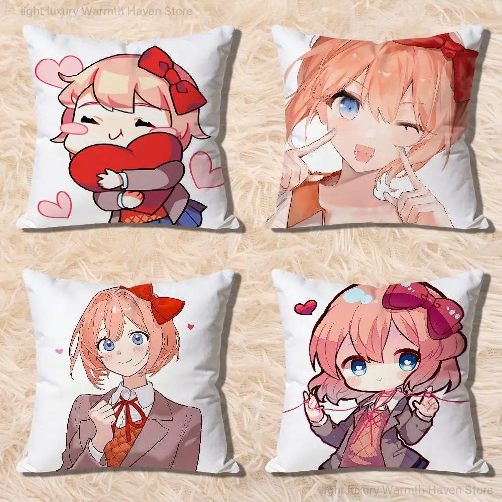 

Cute S-Sayoris-S Pillow Cases for Bedroom Living Room Sofa Home Decor Polyester Cushion Cover with Zipper