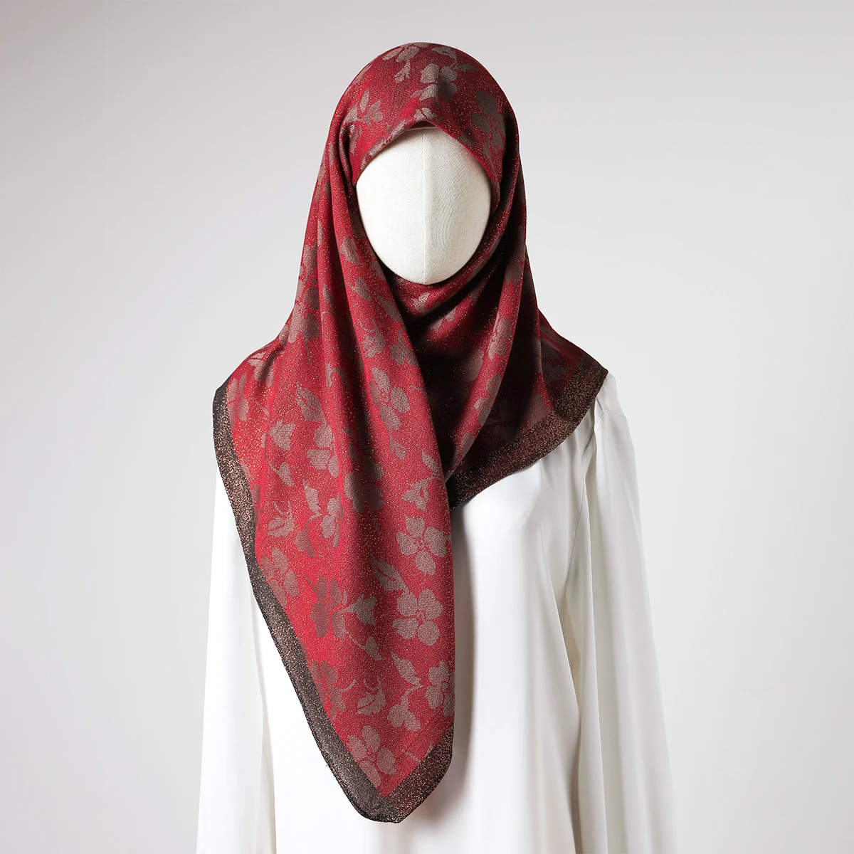 

Bohemia Pashmina Hijab Scarf Long Muslim Quadrate Shawl Female Foulard Soft Turban Head Wraps For Women Headband Luxury Brand