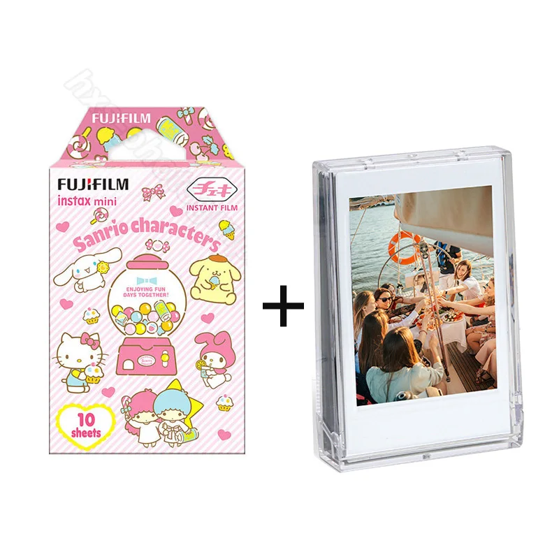 Fujifilm Instax Mini Instant Camera Film Paper and Clear Photo Box F Fuji 11 9 8 7 40 50 90 25 70 SP2 Link Liplay Camera/Printer