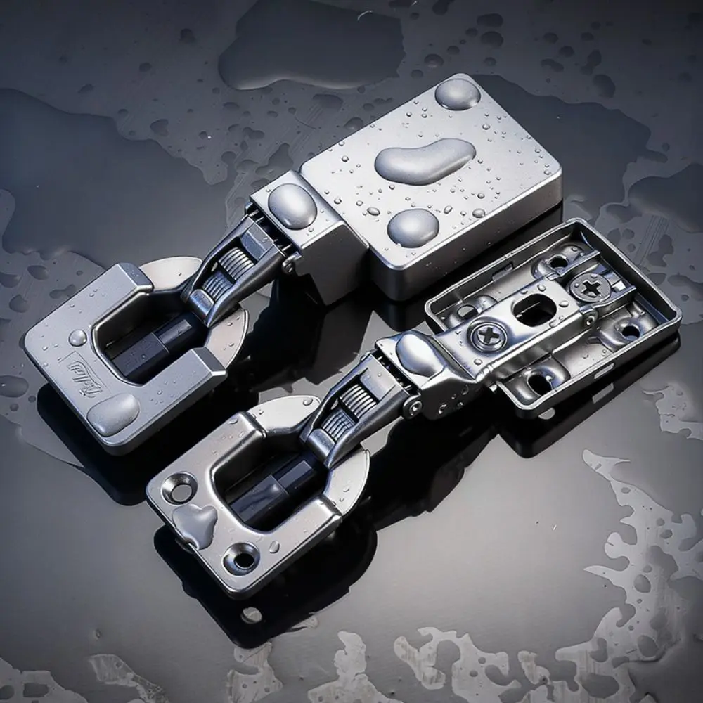 Flat Panel Concealed Hinge Hydraulic Damping Enduring Quality Hydraulic Hinge Straight Damper Soft Close Hinge Wardrobe