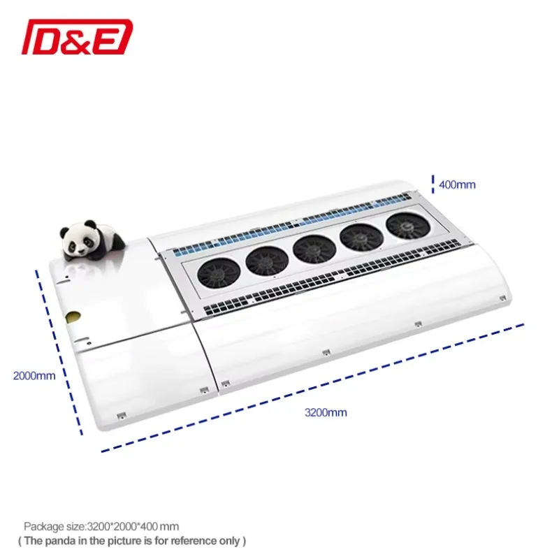 Large Rooftop Bus Air Conditioner Bus Cooling System Five-fans Parking Air Conditioner For Bus