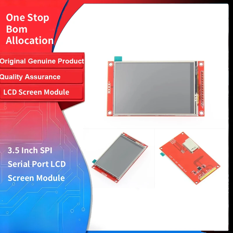 3.5‑Inch SPI Serial Port LCD Screen Module 480×320 TFT Display Module ILI9488 High‑Resolution Display for Arduino Diy