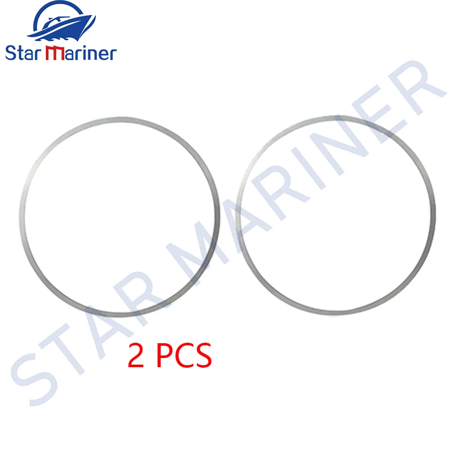 

688-45577-60-00 Прокладка (Т: 0,50 мм) 93,2*88,2*0,5 мм 2 шт. Для подвесного мотора Yamaha 2T 60HP 70HP 75HP 80HP 85HP 90HP 688-45577-60