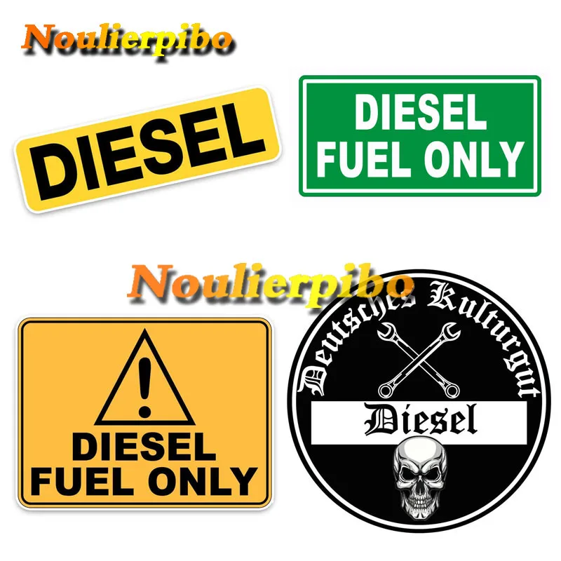 Diesel Solo DIESEL DIES Car Sticker Sticker Warning Sticker Utility Decal Novelty Sticker Cover Scratch Waterproof Die Cut