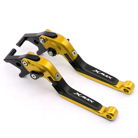 For Yamaha XMAX 300 250 125 400 2015-2022 xmax300 Clutch Brake Lever Set Adjustable Folding Handle Levers Motorcycle Accessories