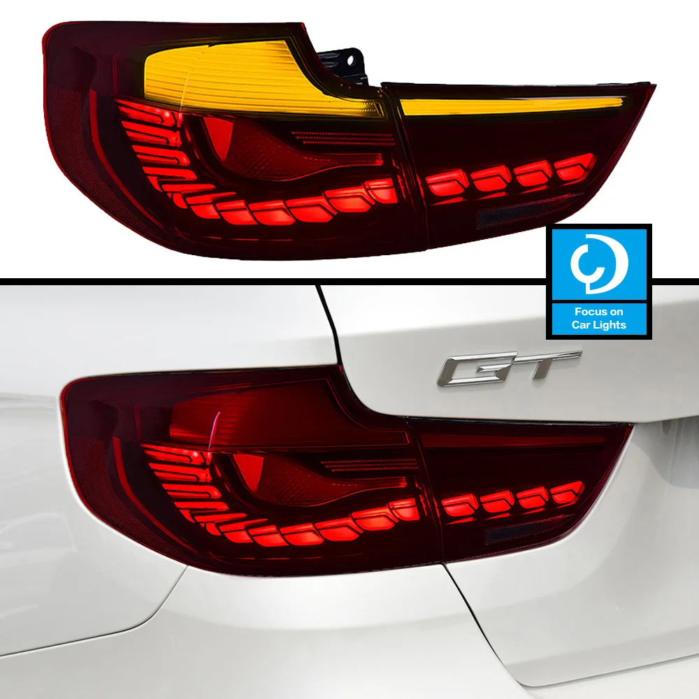 Taillights Styling For 3 Series GT F34 GTS Tail Light LED DRL Running Signal Brake Reversing Parking Lighthouse Facelift