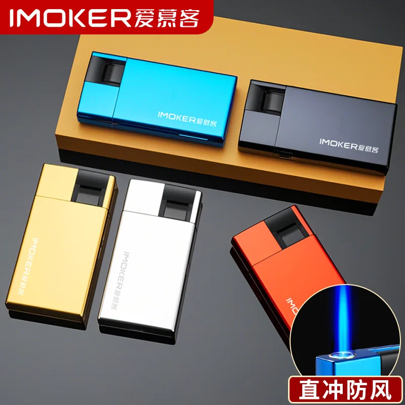 5 قطعة ولاعات تدخين السجائر اكسسوارات الإنترنت المشاهير انفجار يندبروف أخف للرجل هدية (لا غاز)