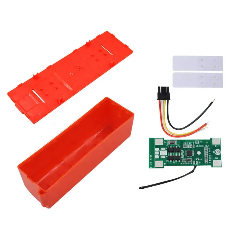 

BRRLG8175 Li-ion Battery Shell BMS PCB Charging Protection Board Nesting Lithium Box Housing For Xiaomi Mijia Roborock Sweep One