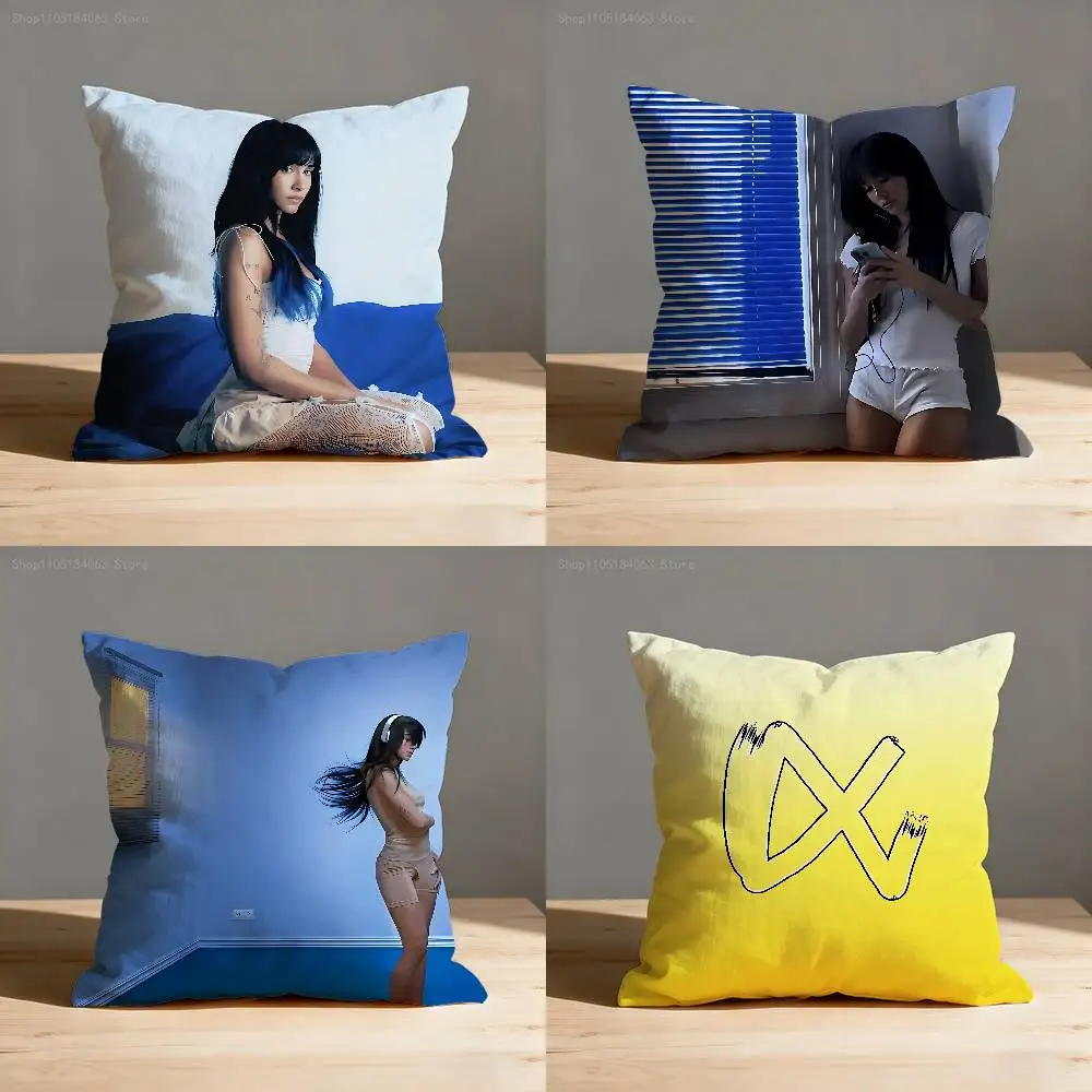 

A-Aitana Cuarto azul Pillow Case For Sofa Decor Car Office Room Printing Cushion Cover Decorations and Protector