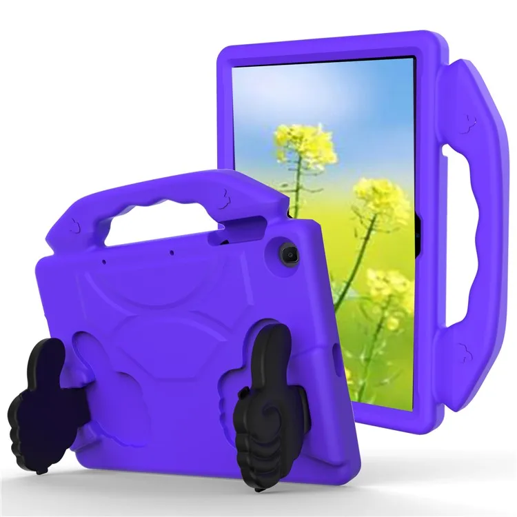 

Thumb Kickstand EVA Case for Huawei Enjoy Tablet 2 10.1/Honor Pad T6 10.1-inch/Honor Pad X6/MatePad T10/T10s - Purple