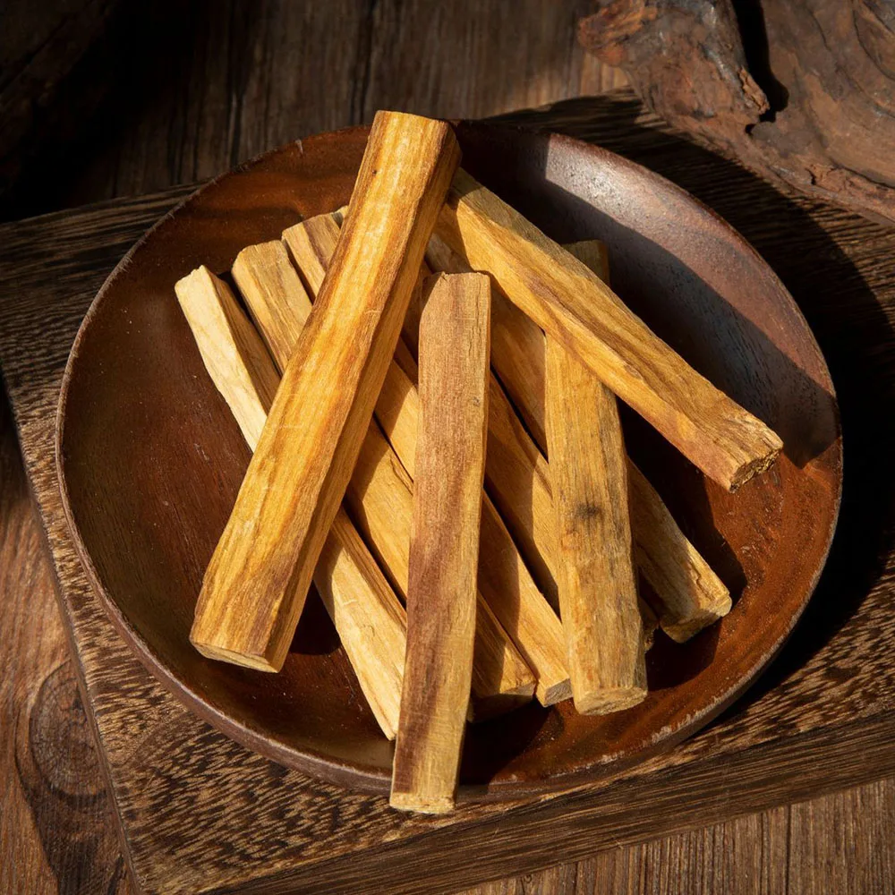 Dragon's Blood Palo Santo Holzstäbchen, natürlicher Weihrauchstäbchen, Fleck-Aromatherapie für die Kristallreinigung, Luftreinigung zu Hause – Detail 8