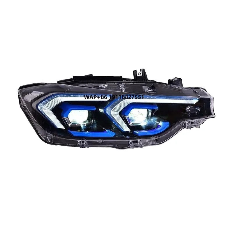 

3 Series F30 Headlight Assembly for 13-18 Models F35 Auto Part 24V/12V White LED Lens New Designed for Old Model Modification