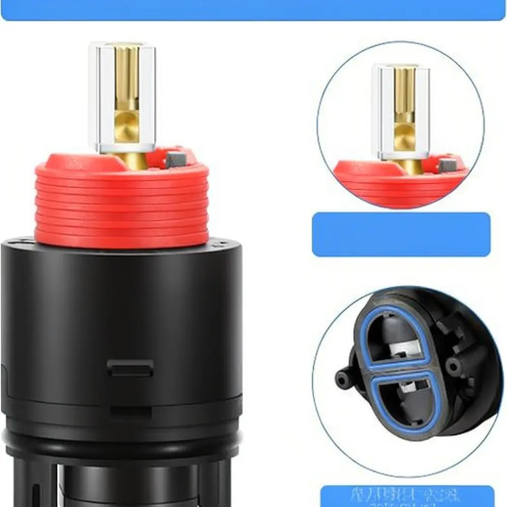 40mm Replacement Valve For Faucet Pressure Balance Control Kitchen Bathroom Plumbing Repair Accessories