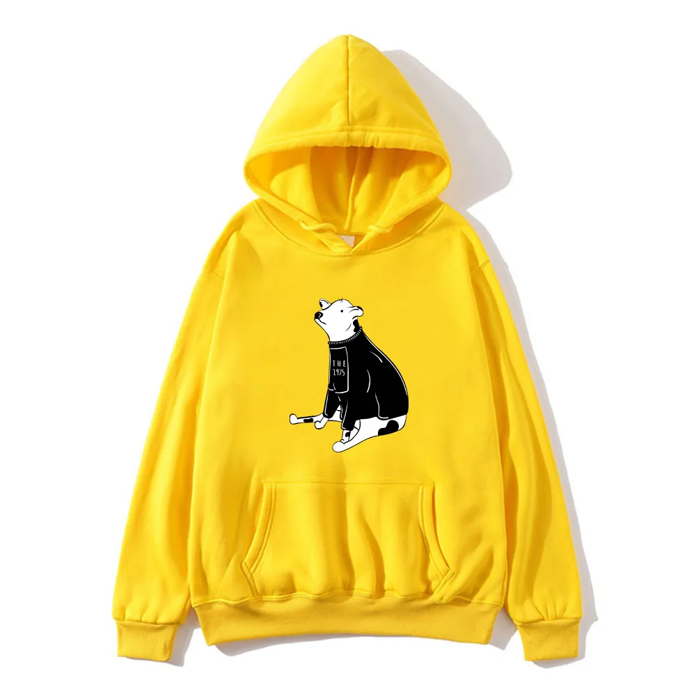 The 1975 Hoodies Funko Pop Men/Women Long Sleeve Sweatshirt Autumn Casual Fleece O-neck Clothing Ropa Hombre Hooded Pullovers