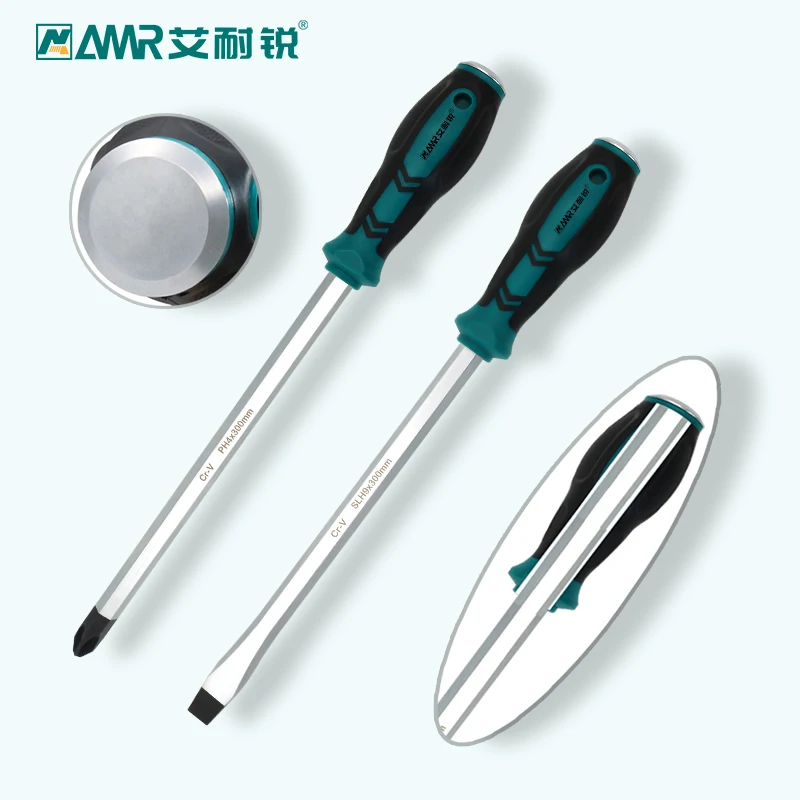 1pcs Phillip Screwdriver With Magnetism Slotted Screwdrivers 58HRC Chrome Vanadium Steel with Tap Function