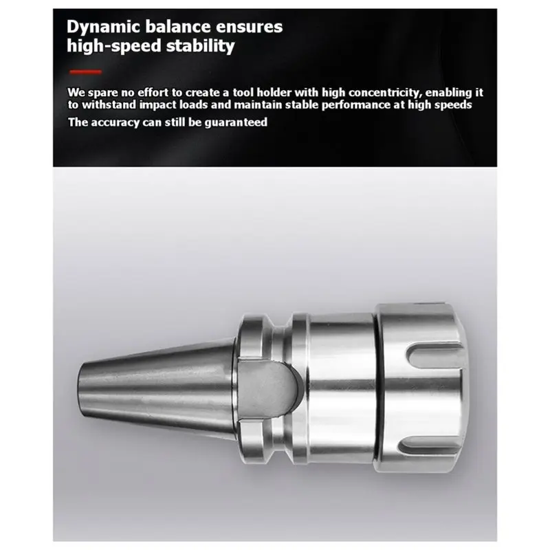 A25F-BT30-ER25-60L Collet Chuck G6.3 15000Rpm Balanced CNC Tool Holder BT30 ER25 60Mm Length