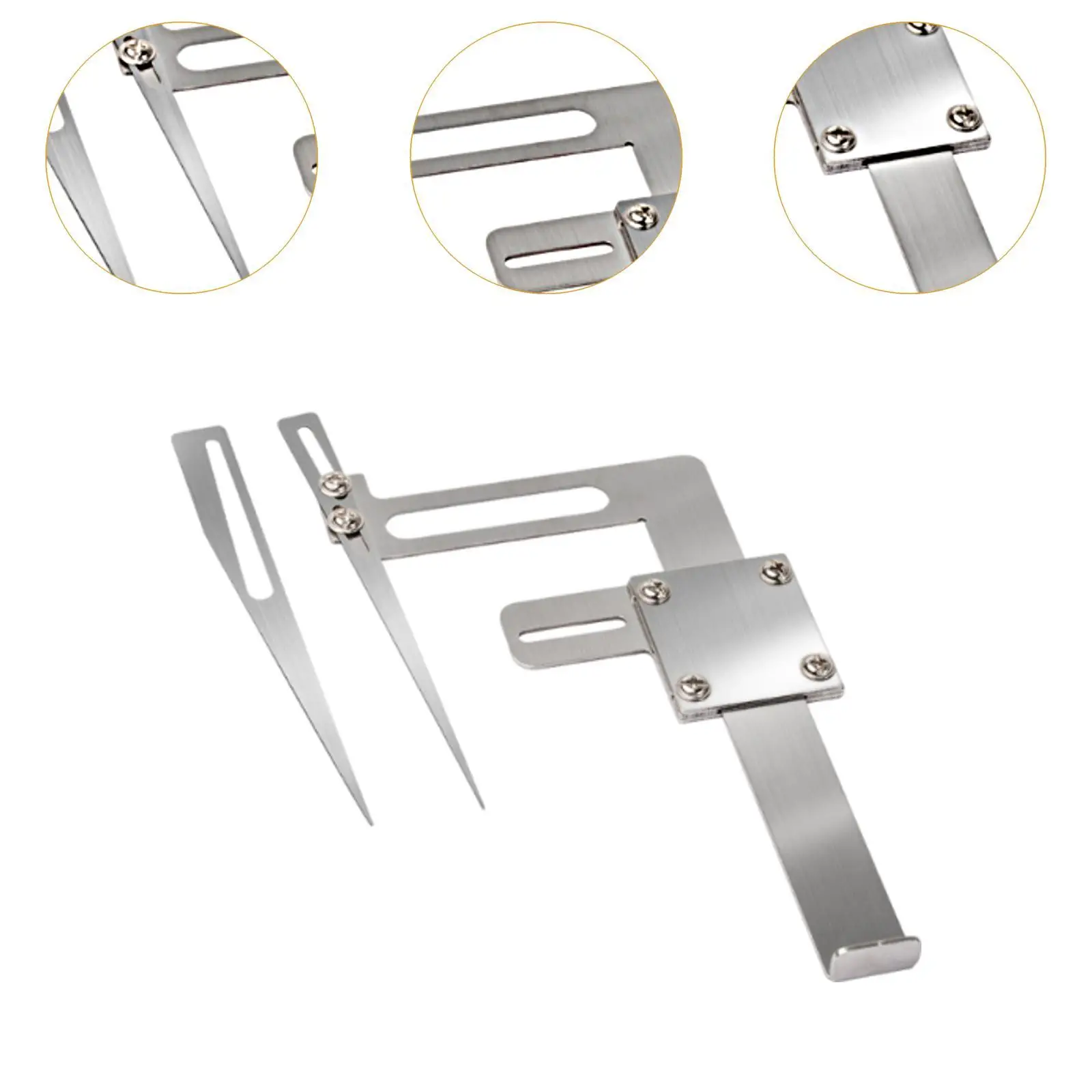 أداة مساعدة لتحديد المواقع، ملحقات تطبيق متعددة الاستخدامات للجدار الجانبي، دليل حافة سحاب للمساعدة للخياطة #5