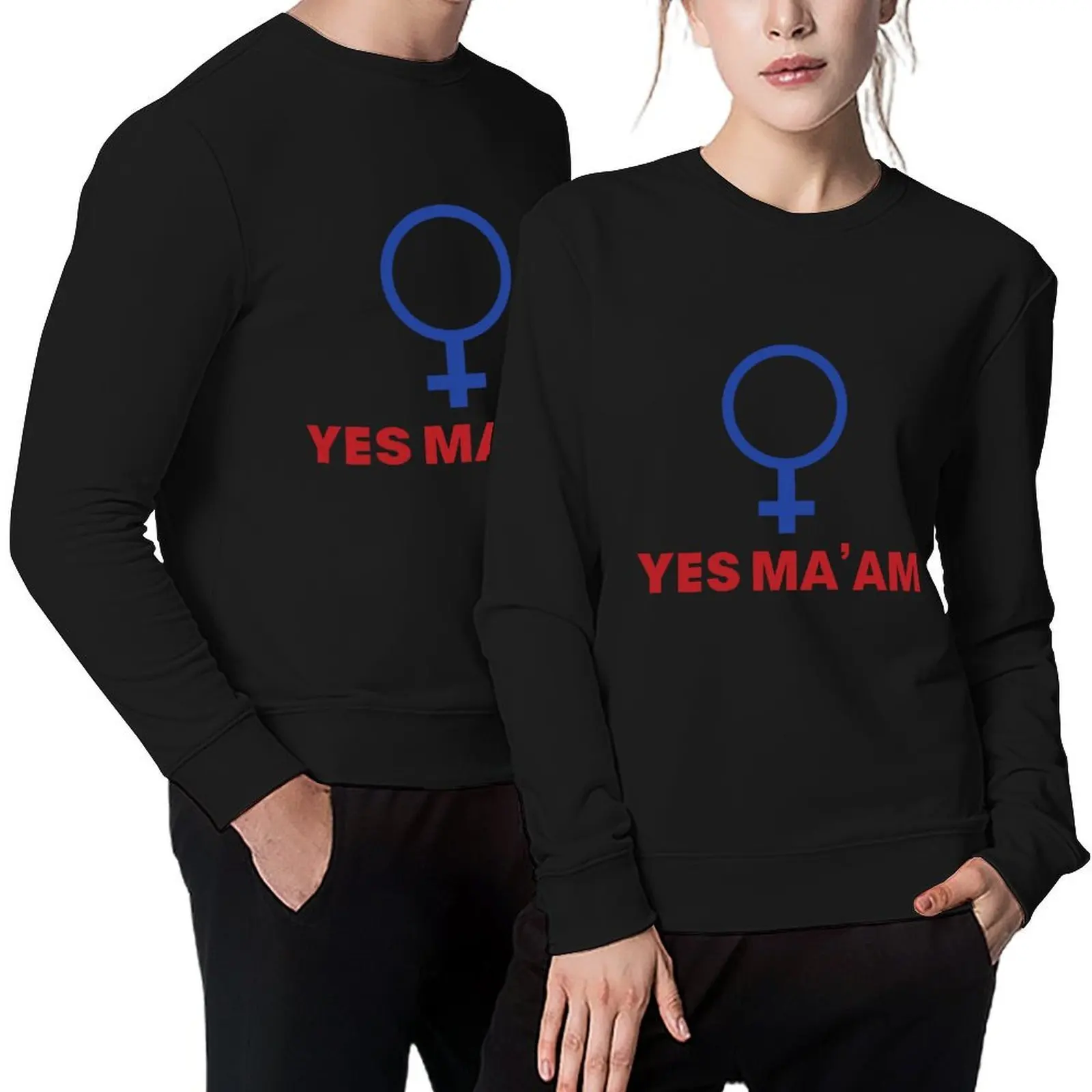 

YES MA'AM Pullover autumn new products korean style clothes winter clothes clothes for men new in sweatshirts