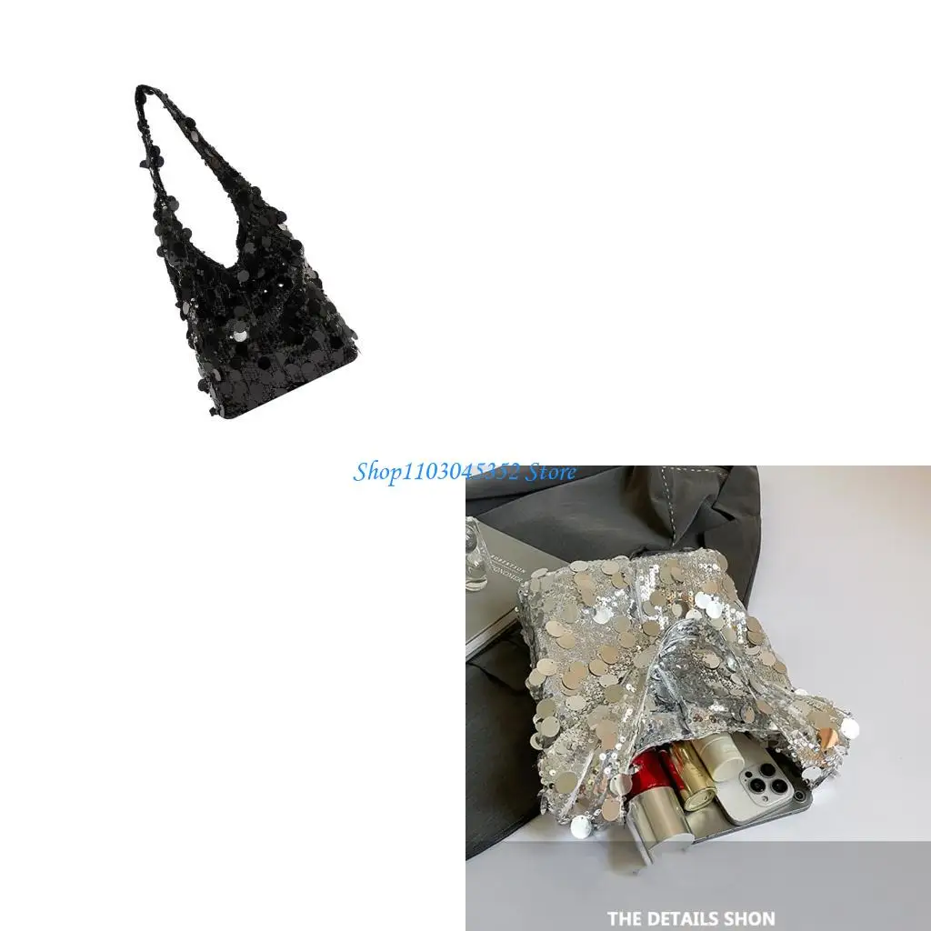 

Shimmering Business Bag For Professionals Roomy Office Essential Wear Resistant Fabric Comfortable Underarm Design