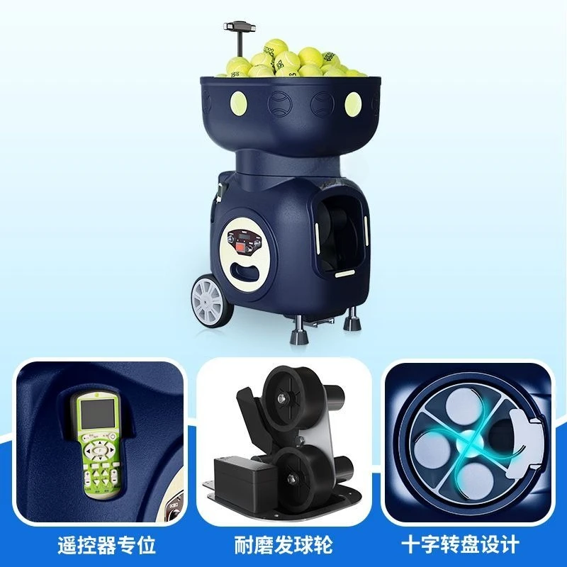 SS-T5 Professional Version Tennis Ball Serving Machine Automatic Trainer Equipment