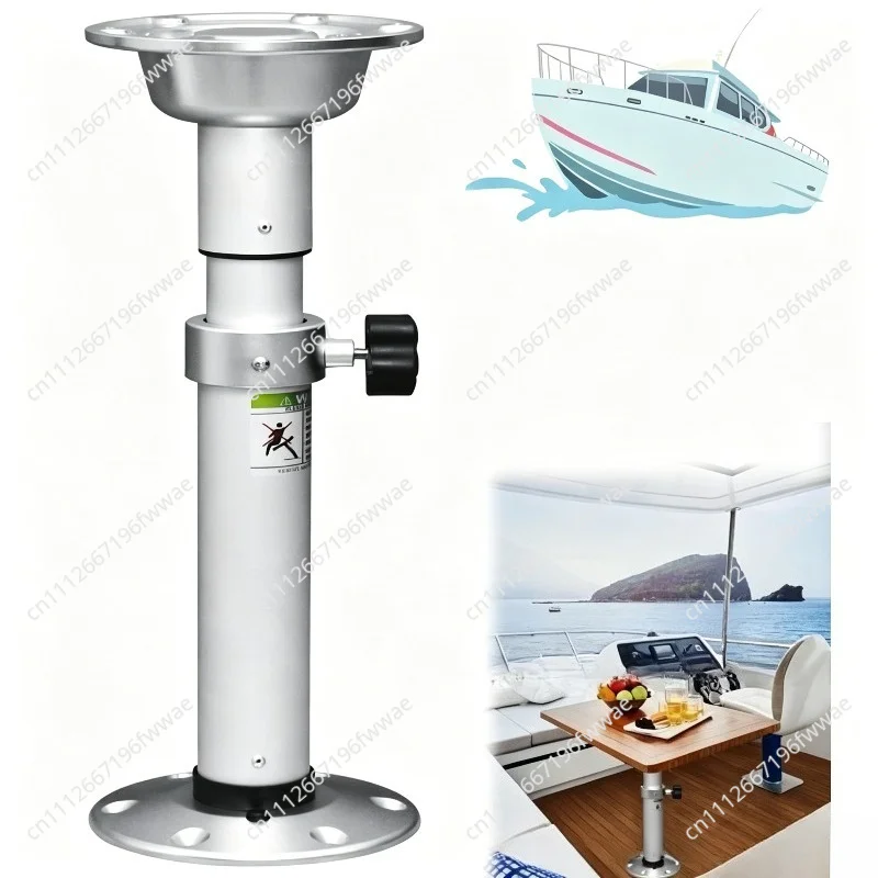 Adjustable Removable Lift Table Leg for RV Yacht Camper Van Boat Bar Counter Support Bracket Swivel Pull Out Telescopic Pole