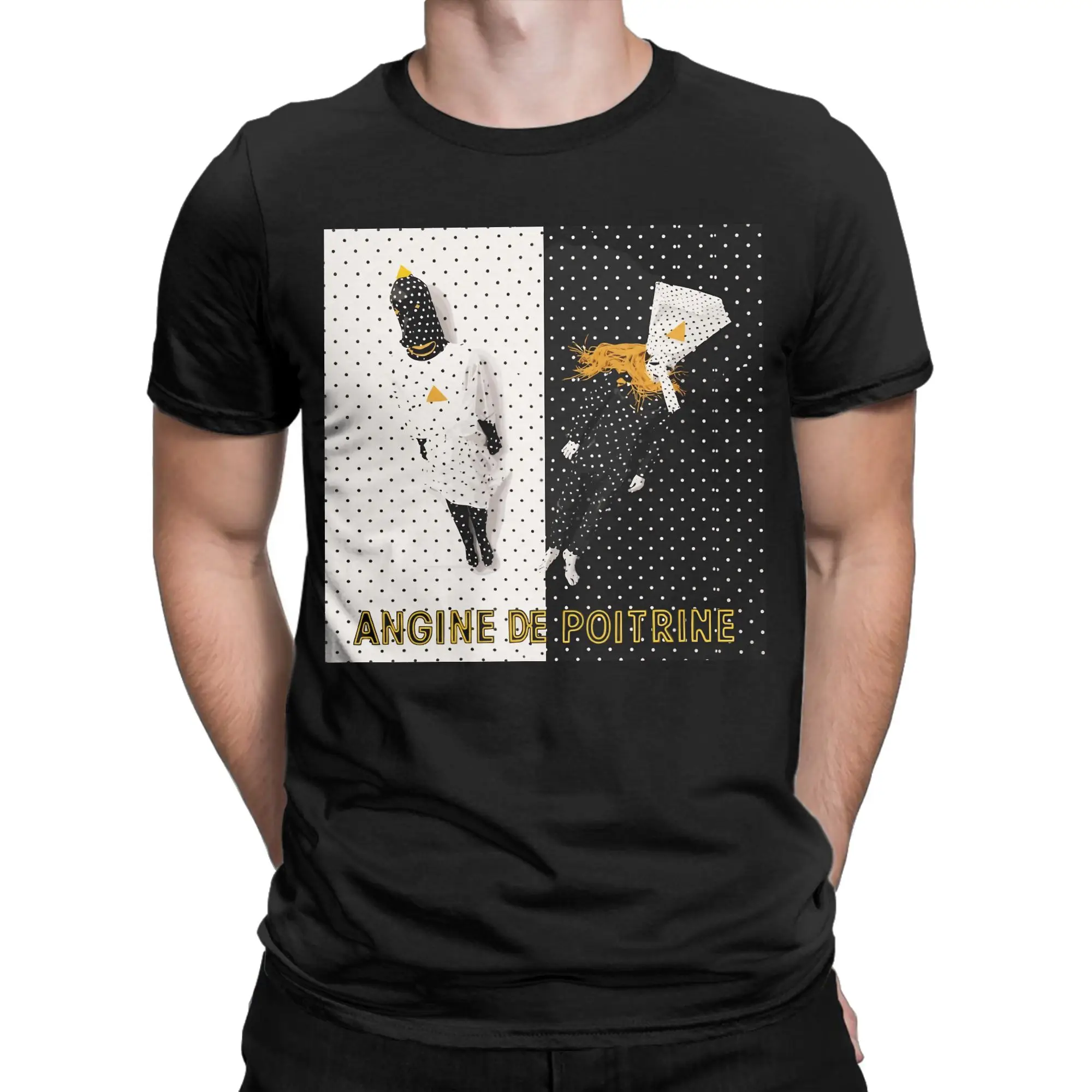 Guitarist Angine de Poitrine Band T Shirt for Men Women Pure