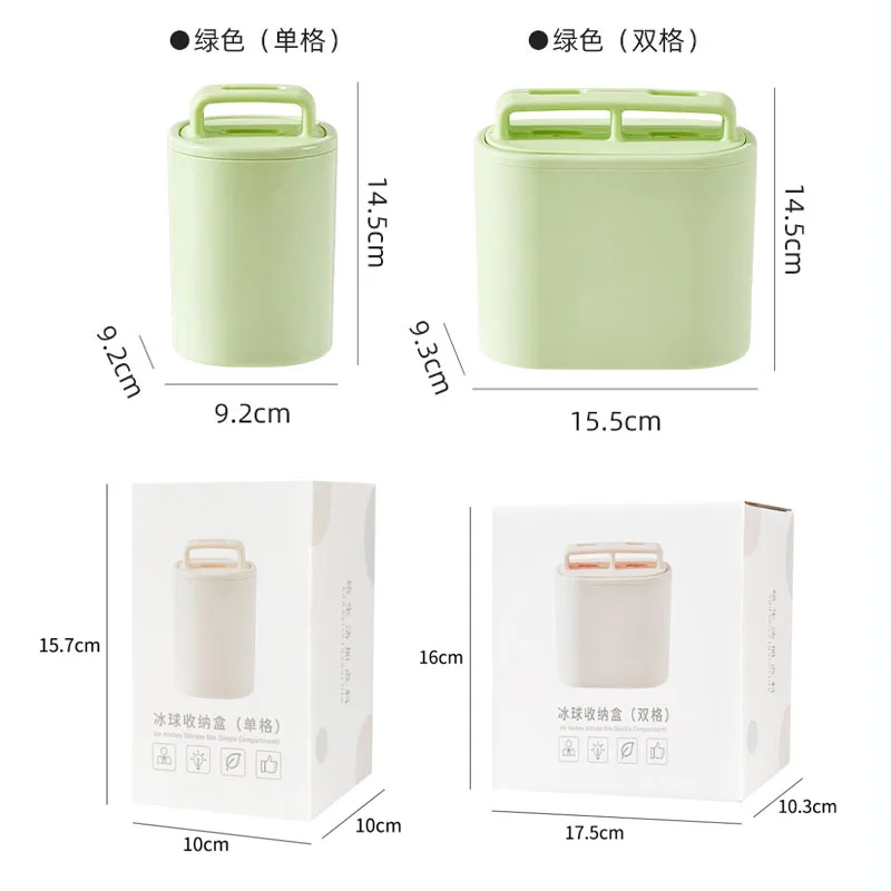 6.5 سنتيمتر واحد/مزدوج الكرة فقاعة الحرة ويسكي هوكي الجليد قالب سيليكون سهلة الإصدار قالب الثلج لوازم المطبخ صندوق صنع الثلج #6