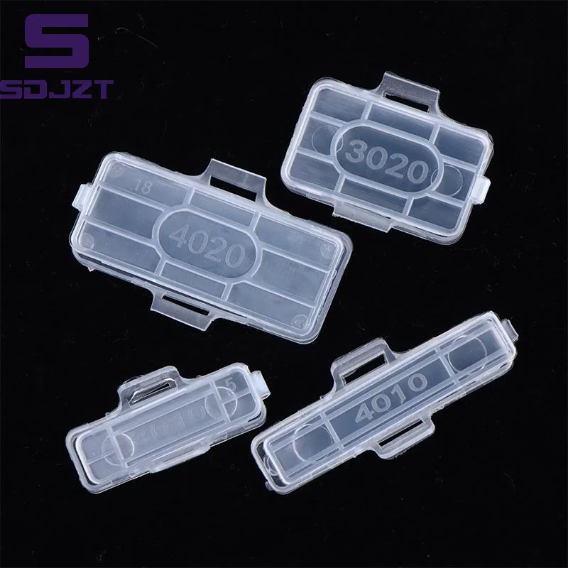 .Hot Sale-100pcs Cable Tie Label Tags Plastic Transparent Wire Marker Name Identification Holder Seal Case 2026