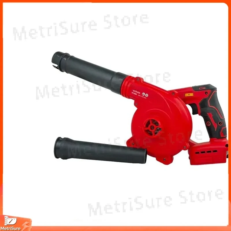 6 Speed Adjustable Wind Hair Dryer Multifunctional Leaf Blower Inflator with Multiple Nozzles 18V Lithium Battery Powered Air