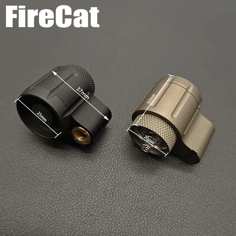 Tactical Flashlight Tail Cover Pressure Switch Suitable For M323V M622V M300 M600 Series Flashlight Air Gun Tactical Accessories