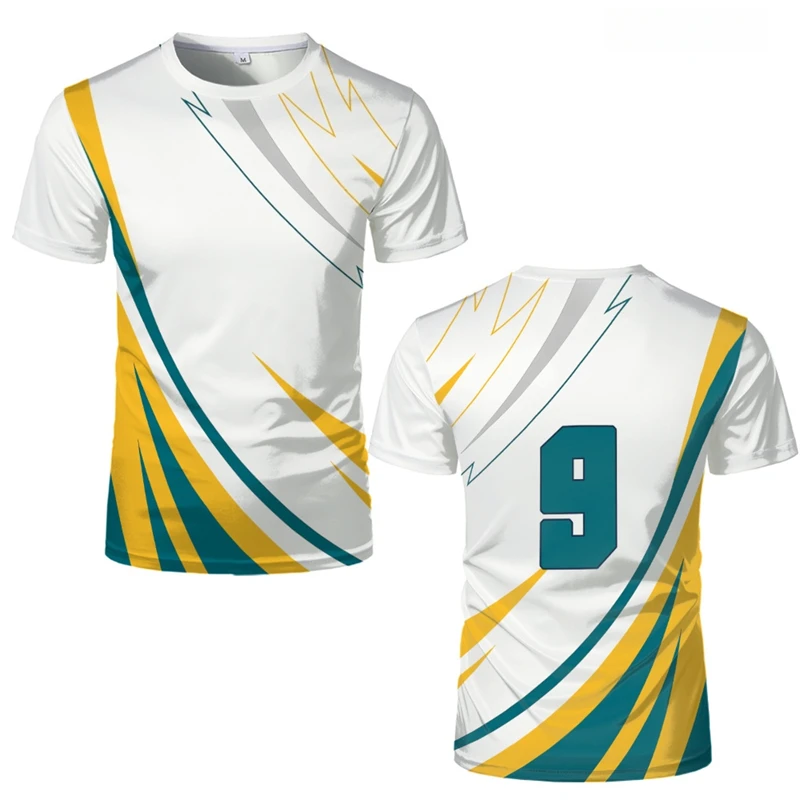 

Простые полосатые графические спортивные футболки, летняя мода, индивидуальное имя, номер, командная форма с 3D принтом, свободная быстросохнущая мужская футболка