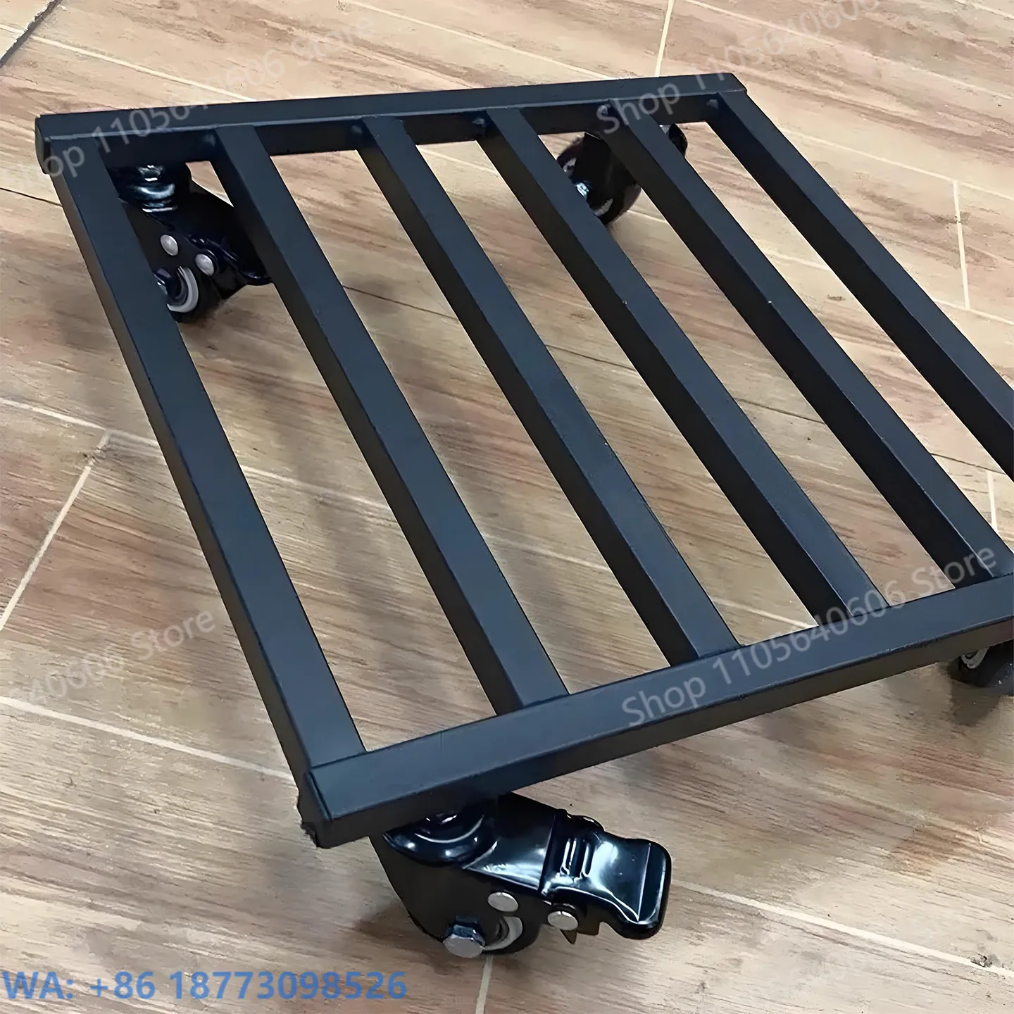 1PCS，Universal Wheel Mobile Base Thickened, Rectangular Pulley Base