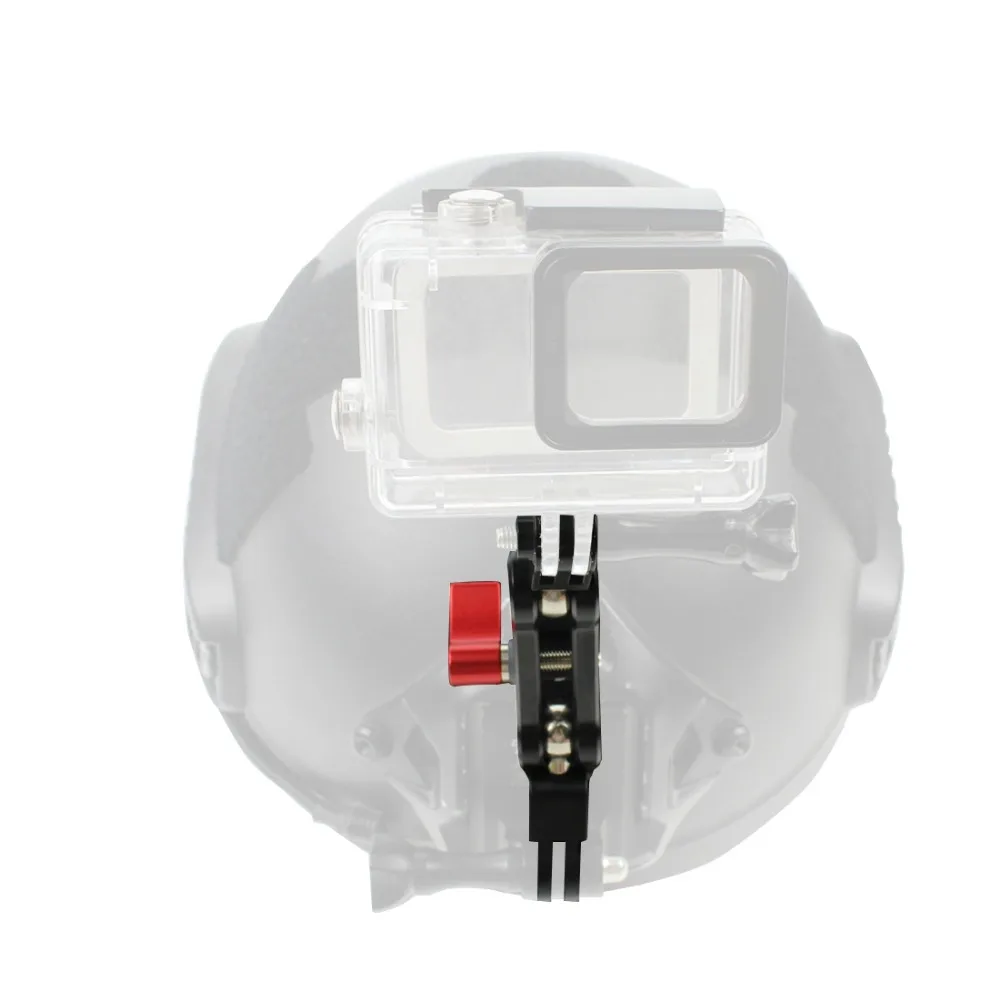 Adapter für magische Arm montage aus Aluminium legierung Doppelkopf-Pivot-Aktivität stecker 360 Umdrehung für Gopro 13 für Insta360 x4 Osmo-Aktion – Detail 3