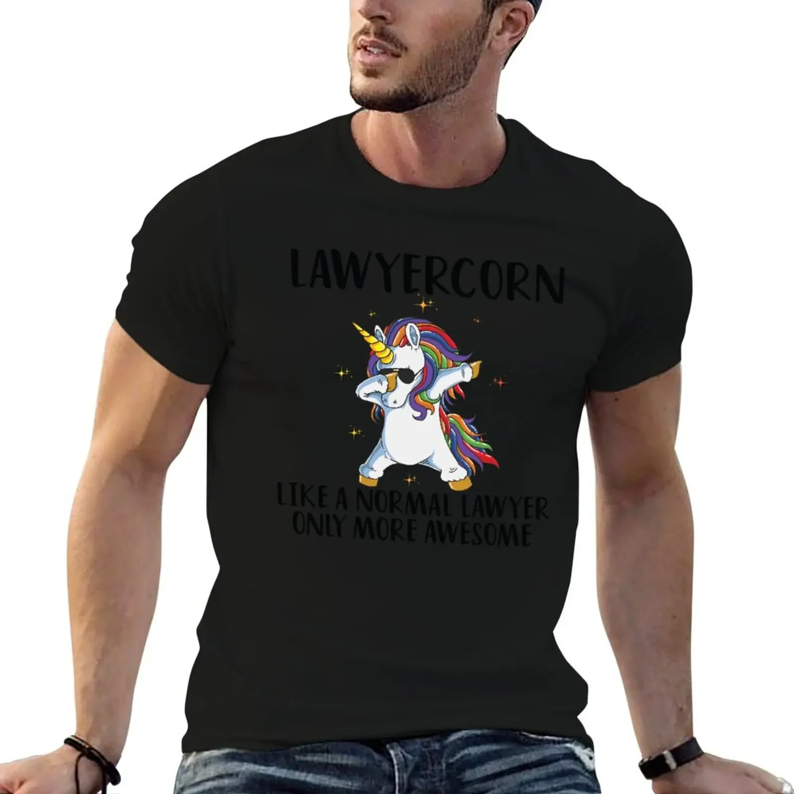 

Lawyer Unicorn T-Shirt blue lock boys animal print mens t shirt graphic