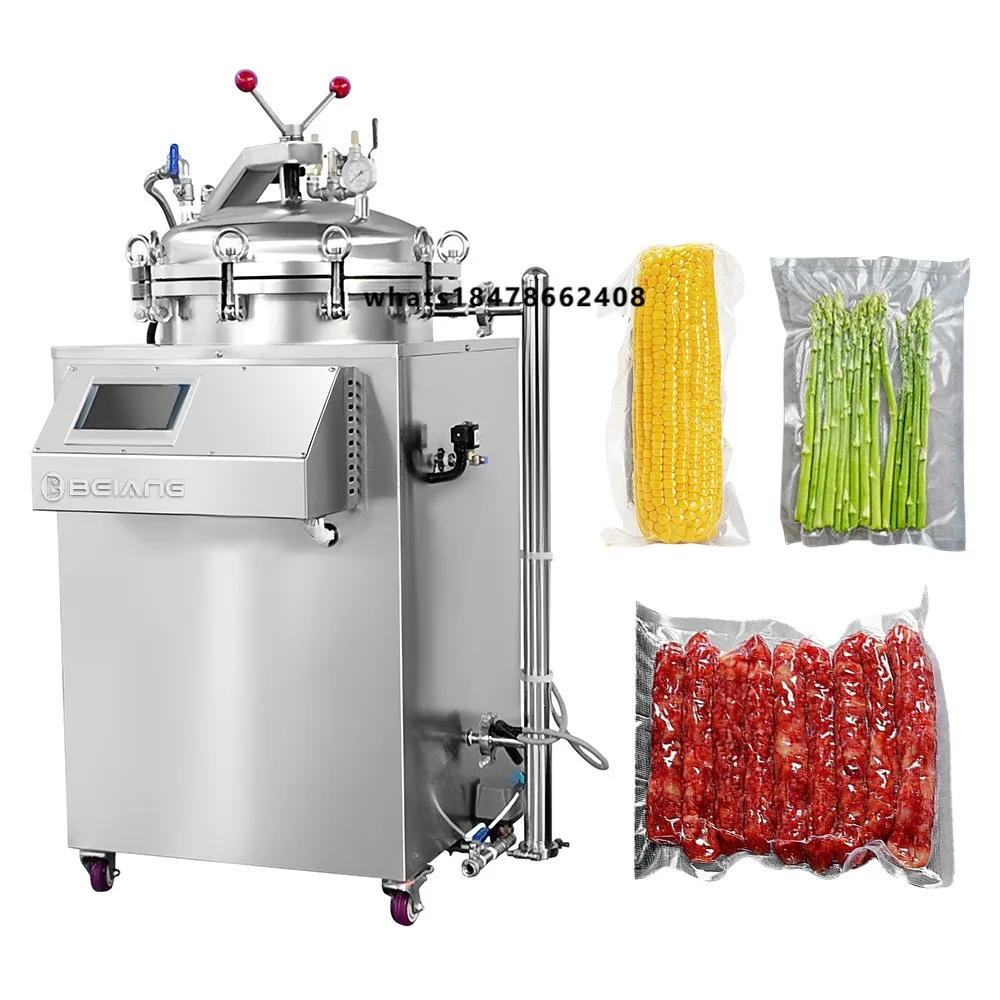 150 L Steam Bath Food Autoclave Sterilization Equipment Food Autoclave Sterilizer Machine Price