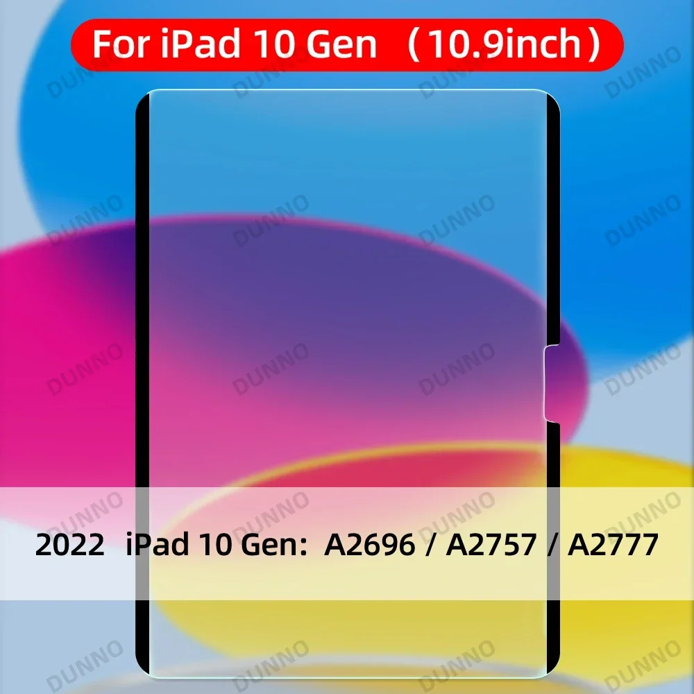 Für 2024 iPad Air 11 13 M2 Pro 11 13 M4 Magnetische Papier-Feel-Folie für 10. 9.7 5 6. 10.5 10.2 7 8 9. Generation Mini 45 6 Displayschutzfolie