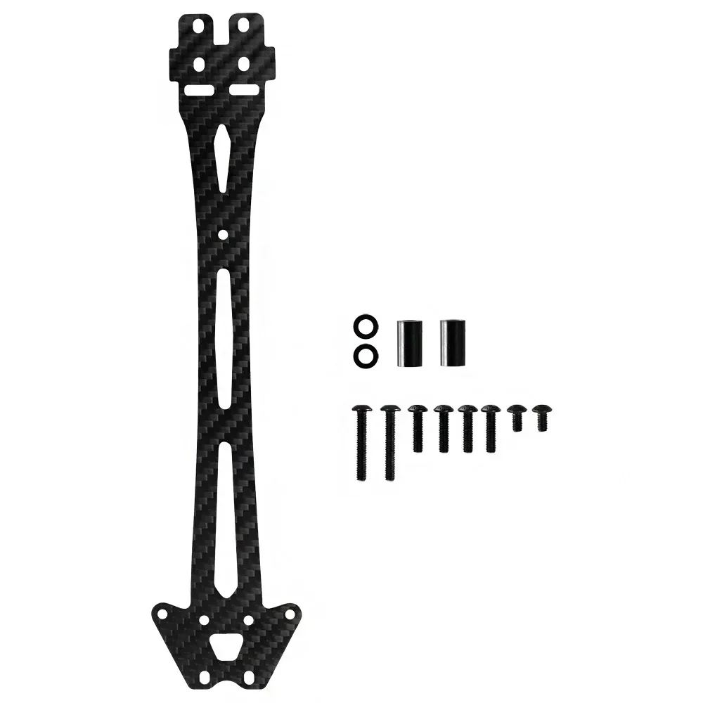 1/10 RC Car Radio Tray TT01 Carbon Upper Deck for Tamiya TT-01 Type-E 51319 RC Car Upgrade