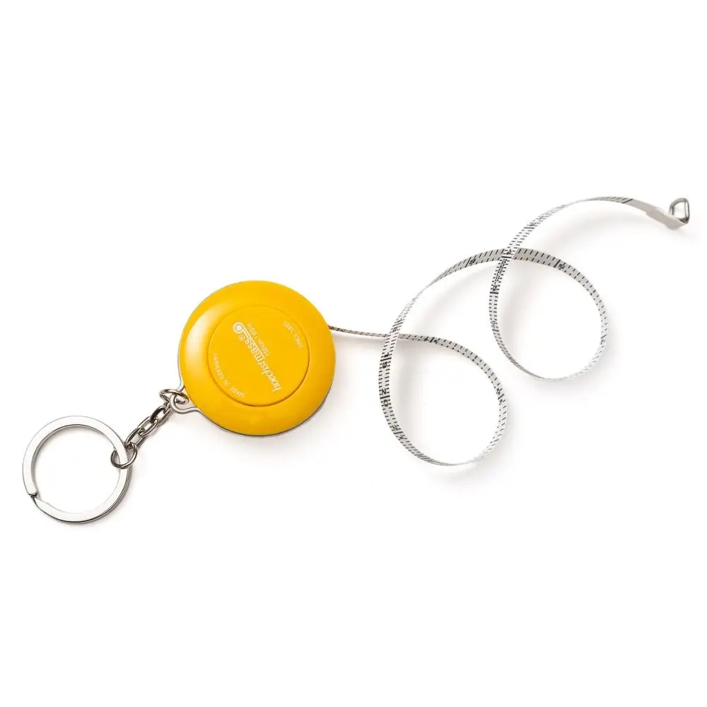 2pcs 150cm 60 Inch Mini Sewing Keychain Tape Measure Measuring Tool Measure Ruler Centimeter Inch Roll Tape