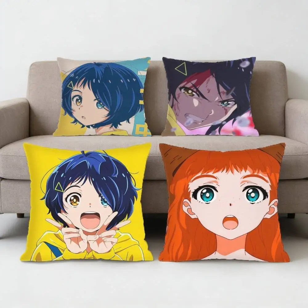 

Wonder Egg Priority Pillow Case Sofa Living Room for Bedroom car Headboard Backrest Cushion Square Cushion Nap Time