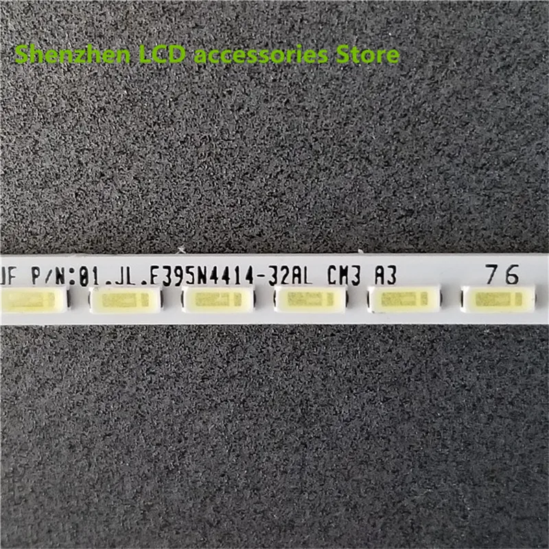 Tira de LED para retroiluminación de TV LCD, barra de retroiluminación para TC400-F2204, 88LED, 438MM, izquierda + derecha, 100%