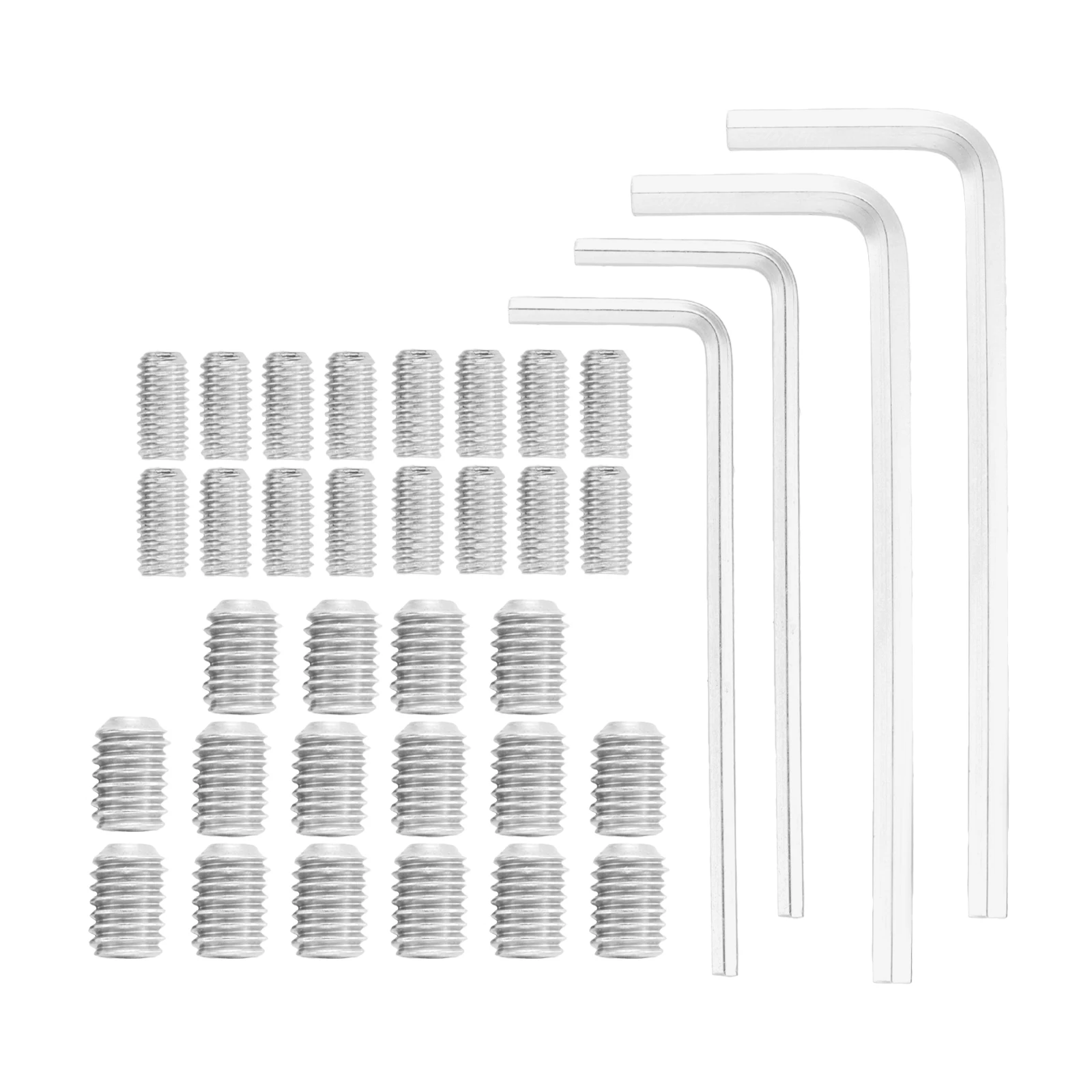 1Set Fridge Door Screw Kit With 2 Types Of Hex Wrenches For Kenmore Whirlpool KitchenAid Ikea Maytag Corrosion Resistance
