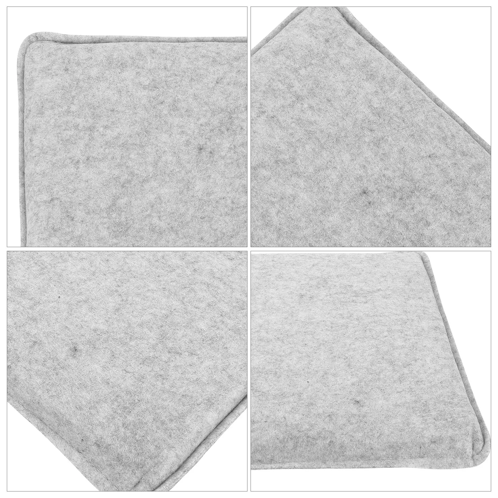 Needle Felting Seat Cushion Felt Ergonomic Chair Pad for Office Desk Car Train Airplane Wheelchair Home Use Comfortable Non-Slip