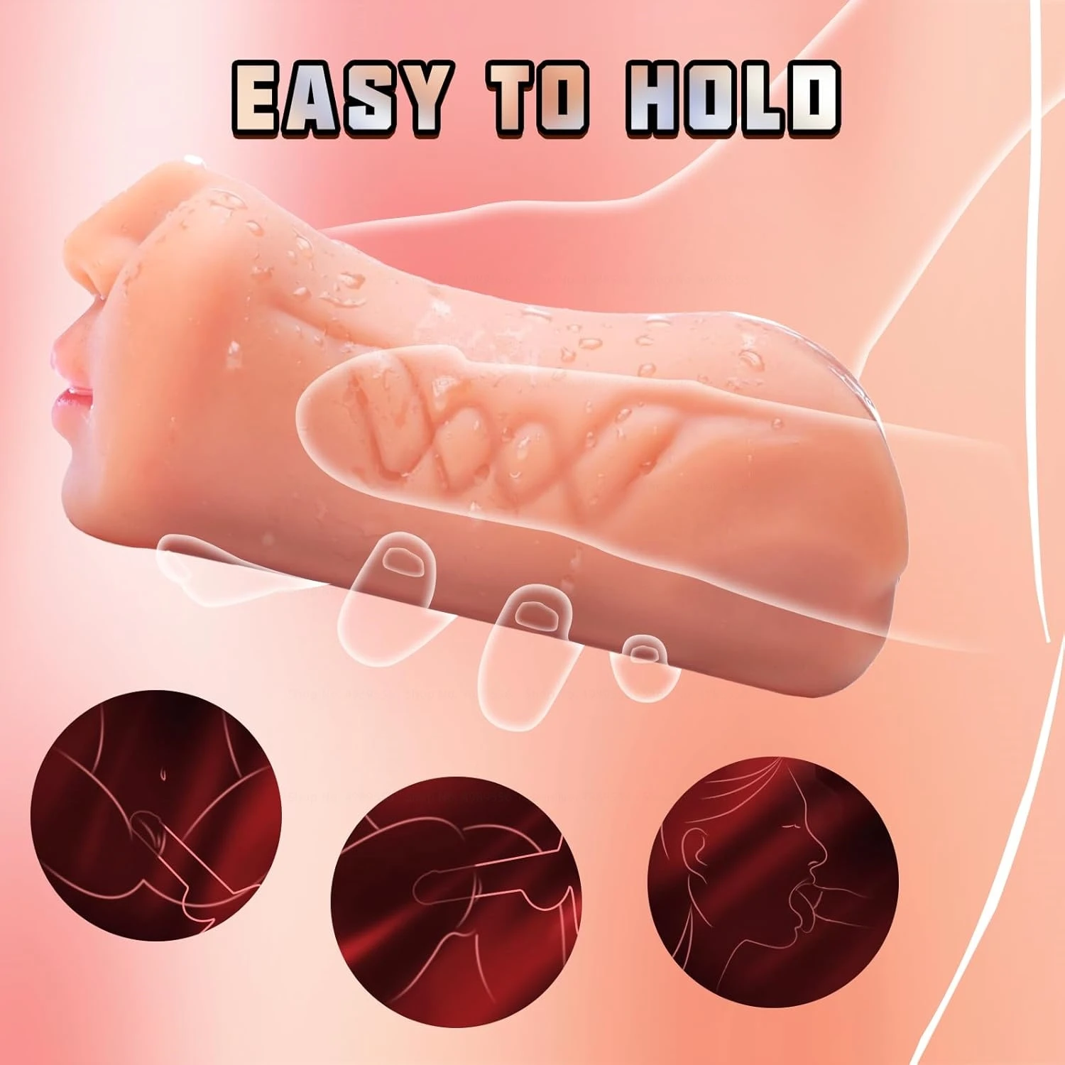 男性用デュアルチャンネルラバー製膣セックストイ、ソフトシリコン男性用オナホール、フェラチオオナニーカップ、3dアナルセックストイ、アヌス