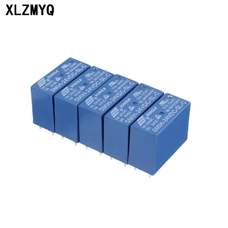 10PCS Relays SMIH-05VDC-SL-C SMIH-12VDC-SL-C SMIH-24VDC-SL-C 16A 6/8PIN Relay SMIH-05VDC-SL-A SMIH-12VDC-SL-A SMIH-24VDC-SL-A