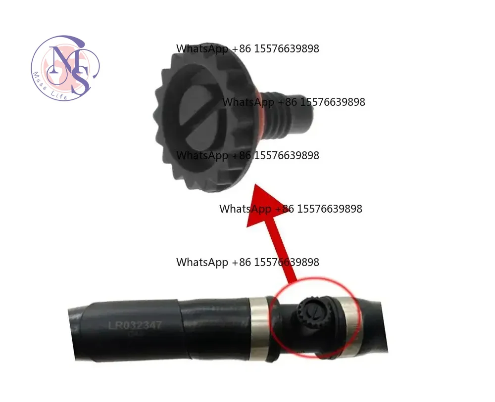 ZOCI-FOR Radiator Hose Seal Screw LR094509 for Discovery Sport Fr eelander 2 LR2 2013-2017 Automotive Replacement Parts