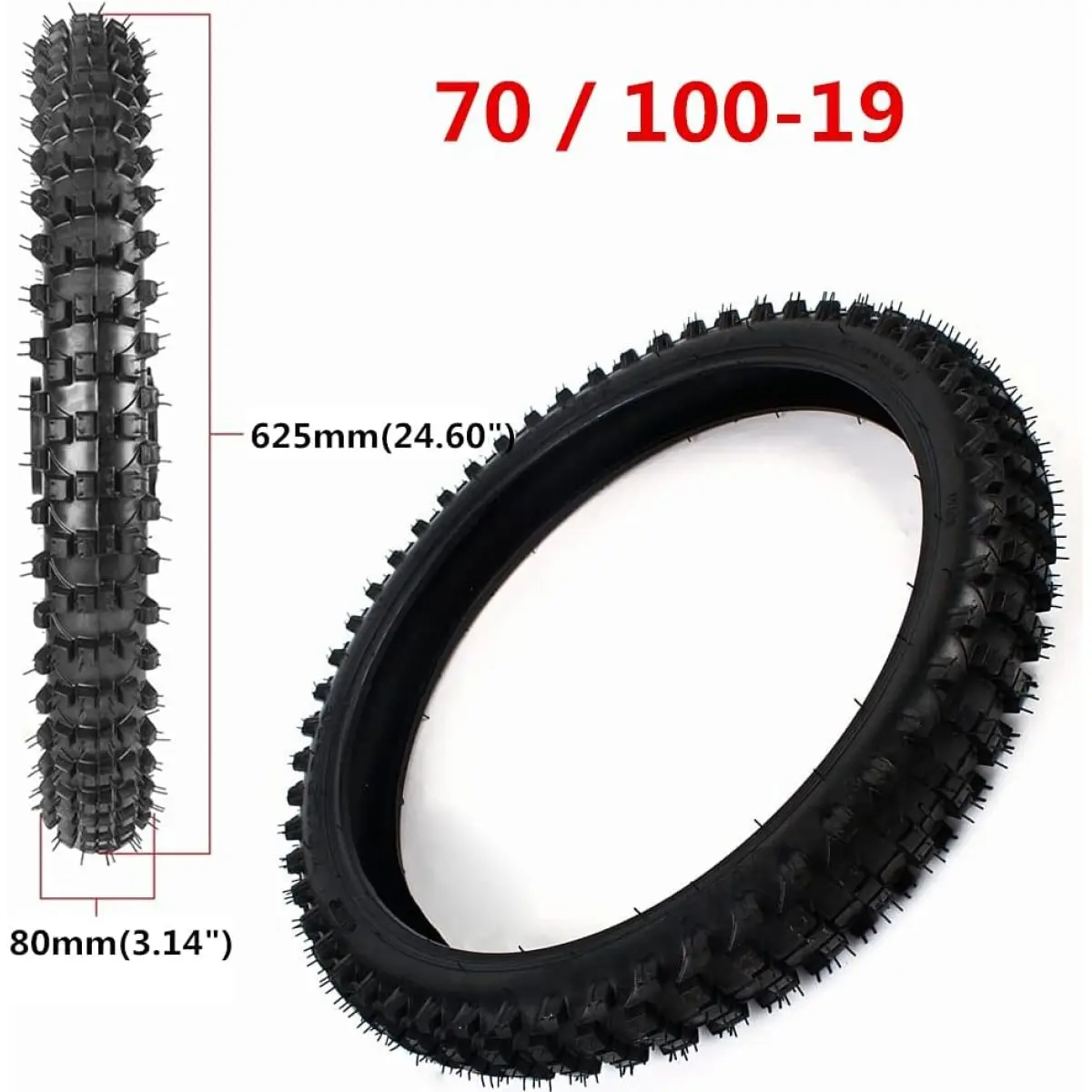 Передняя 70/100-19 и 90/100-16 задняя шина + комплект трубок для питбайка KX100 CRF150 CRF110F передняя задняя трубка для Honda CRF150F